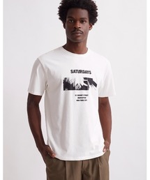 Saturdays NYC（サタデーズ ニューヨークシティ ）の「Disco Block Standard Short Sleeve Tee（Tシャツ/カットソー）」