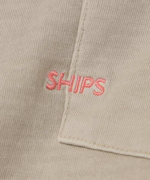 SHIPS(シップス)の「*SHIPS: マイクロ SHIPSロゴ オーバーダイ ポケット Tシャツ(Tシャツ/カットソー・メンズ・ライトグレー/ナチュラル/ダークグレー/ベージュ/ネイビー・SMALL/MEDIUM/LARGE/X-LARGE)」の19枚目の写真