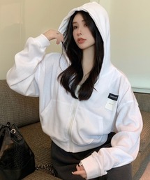 simple　ZIP　hoodie