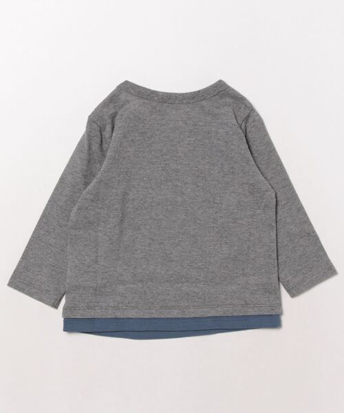 sense of wonder(センスオブワンダー)の「Hesperネクタイ長袖Tシャツ(Tシャツ/カットソー・キッズ・ライトブルー/チャコール・120cm/90cm/110cm/130cm/80cm/100cm)」の15枚目の写真