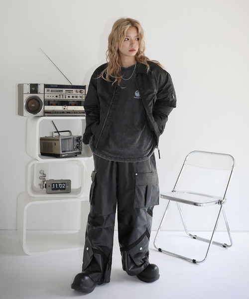 MSG（エムエスジー）の「Buyer's Select/CWU-45Pフライトジャケット（ミリタリージャケット・メンズ・ブラック/ベージュ/ライトグレー/カーキ・L/M/LL）」の9枚目の写真