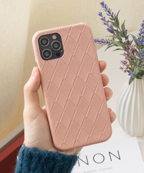 セール】ダイヤ柄 PUレザー iPhoneケース カバー se 11 12 12pro