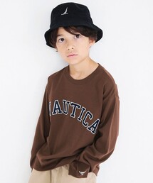 NAUTICA | 【NAUTICA/ノーティカ】ロゴアップリケ長袖Tシャツ(Tシャツ/カットソー)
