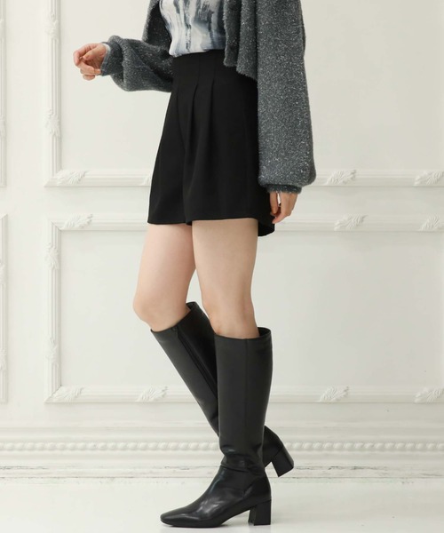 archives（アルシーヴ）の「ＨＷタックショートパンツ（その他パンツ・レディース・チャコールグレー/ブラック/アイボリー・MEDIUM）」の13枚目の写真