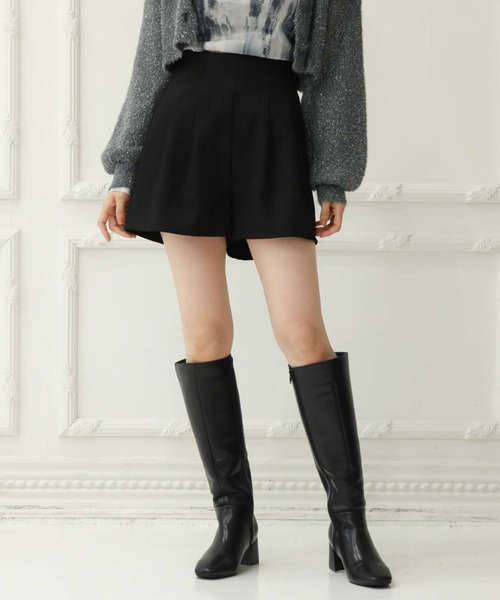 archives（アルシーヴ）の「ＨＷタックショートパンツ（その他パンツ・レディース・チャコールグレー/ブラック/アイボリー・MEDIUM）」の10枚目の写真