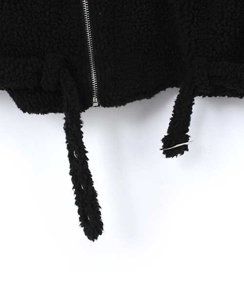 ikumi ボア ライダース IKUMI（イクミ）の「【IKUMI】BOA JAKET（ライダースジャケット