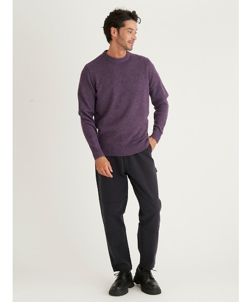 Barbour（バブアー）の「Newbury ラムズ ウール クルーネック ニット