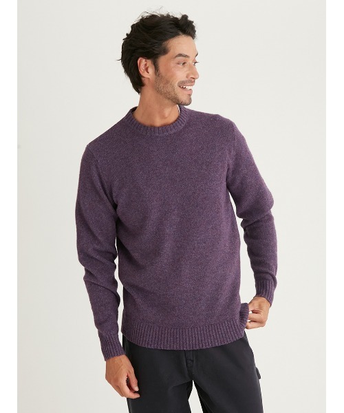 Barbour（バブアー）の「Newbury ラムズ ウール クルーネック ニット