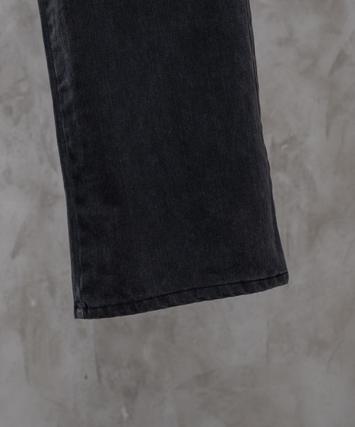 ADRER（アドラー）の「double zip straight denim / ダブルジップストレートデニム（デニムパンツ・メンズ・グレー/ブラック・SMALL/MEDIUM/LARGE/X-SMALL）」の19枚目の写真