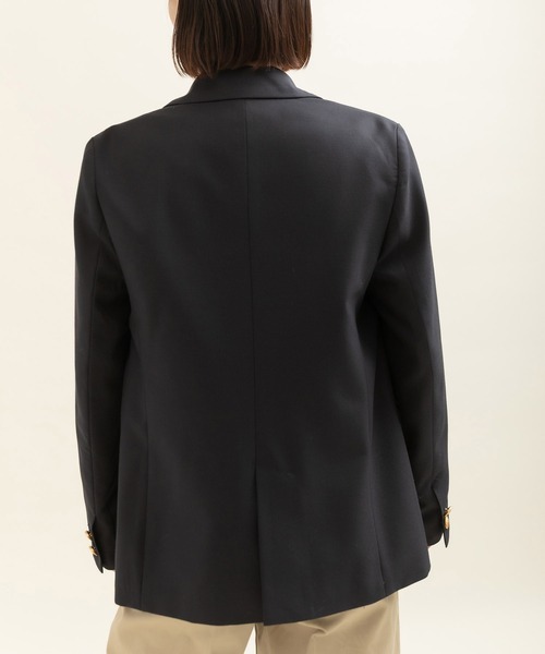 CHILD WOMAN（チャイルドウーマン）の「2/72トロ ダブル釦紺ブレザー（テーラードジャケット・レディース・ネイビー・FREE）」の16枚目の写真