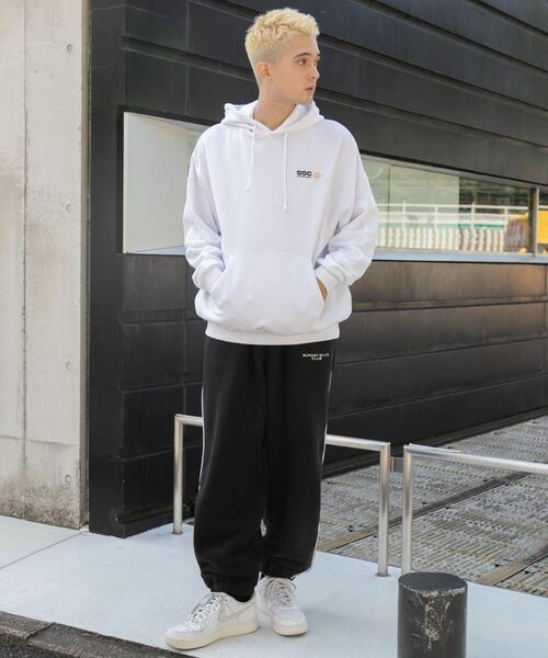 WEGO（ウィゴー）の「WEGO/フリースパイピングトラックパンツ（スウェットパンツ・メンズ・ブラック・MEDIUM/LARGE）」の11枚目の写真