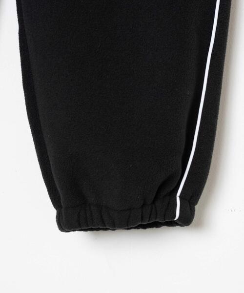 WEGO（ウィゴー）の「WEGO/フリースパイピングトラックパンツ（スウェットパンツ・メンズ・ブラック・MEDIUM/LARGE）」の20枚目の写真