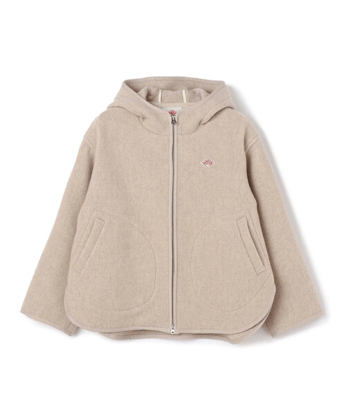 DANTON（ダントン）の「WOMEN'S WOOL LIGHT PILE HOODED JACKET