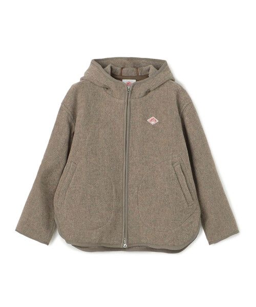 DANTON / ジャケット/WOOL LIGHT PILE HOODED JACKET/34/ウール/BRW/DT-A0386 DANTON（ダントン）の「WOMEN'S WOOL LIGHT PILE HOODED JACKET
