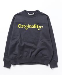 beautiful people suvin pima sweat big logo pullover 1325310013