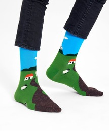 Happy Socks | Happy Socks Little House On The Moorland クルーソックス 10231133(ソックス/靴下)