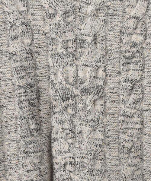 WRAPINKNOT（ラッピンノット）の「＜WRAPINKNOT＞ケーブル Vネック