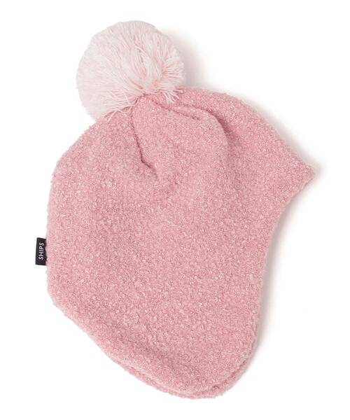 SHIPS(シップス)の「SHIPS KIDS:ベビー ふわもこ 無地 ニットキャップ(ニットキャップ/ビーニー・キッズ・ネイビー/シルバーグレー/ピンク/ベージュ/ピンク系その他/ベージュ系その他・ONE SIZE)」の11枚目の写真