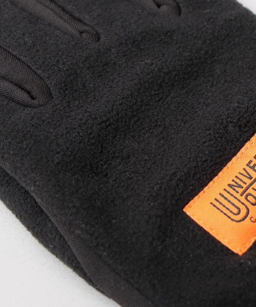 UNIVERSAL OVERALL（ユニバーサルオーバーオール）の「シンサレート フリース ストレッチ タッチパネル対応 グローブ（手袋・メンズ・ブラック・FREE）」の15枚目の写真