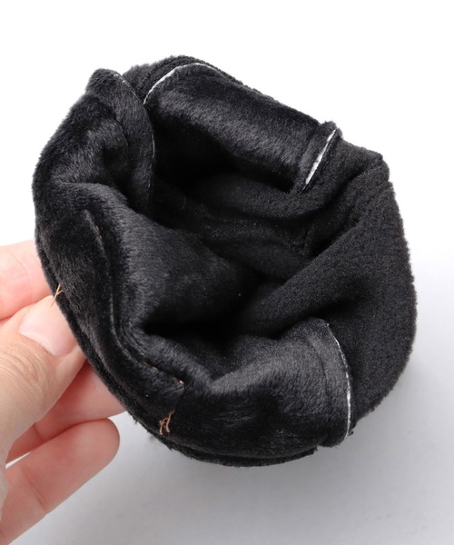 UNIVERSAL OVERALL（ユニバーサルオーバーオール）の「シンサレート フリース ストレッチ タッチパネル対応 グローブ（手袋・メンズ・ブラック・FREE）」の9枚目の写真