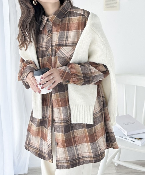 classicalelf（クラシカルエルフ）の「1枚でサマになる。起毛オンブレ