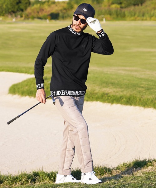 jiggys shop（ジギーズショップ）の「切り替えロゴミニモックネック長袖Tシャツ ロンT カットソー GOLF（Tシャツ/カットソー・メンズ・ホワイト/ブラック/チャコールグレー・MEDIUM/LARGE）」の18枚目の写真