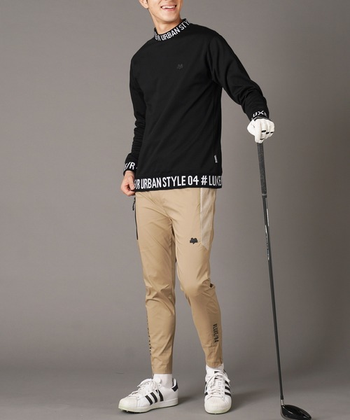 jiggys shop（ジギーズショップ）の「切り替えロゴミニモックネック長袖Tシャツ ロンT カットソー GOLF（Tシャツ/カットソー・メンズ・ホワイト/ブラック/チャコールグレー・MEDIUM/LARGE）」の19枚目の写真