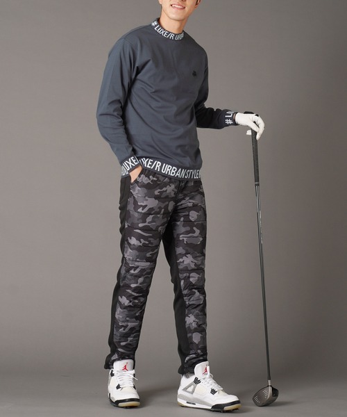 jiggys shop（ジギーズショップ）の「切り替えロゴミニモックネック長袖Tシャツ ロンT カットソー GOLF（Tシャツ/カットソー・メンズ・ホワイト/ブラック/チャコールグレー・MEDIUM/LARGE）」の21枚目の写真