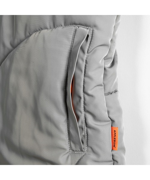 APPLEBUM(アップルバム)の「Military Innercotton Vest(ダウンベスト・メンズ・グレー/オリーブ/ネイビー・MEDIUM/X-LARGE/LARGE)」の11枚目の写真
