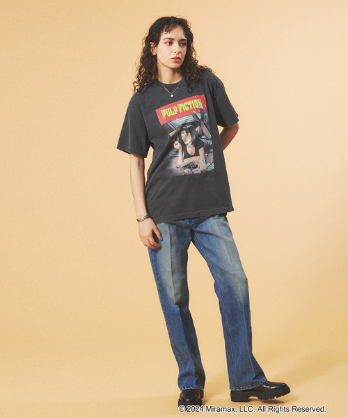 【GOOD ROCK SPEED】PULP FICTIONロゴ&フォトT GOOD ROCK SPEED tシャツ PULP FICTION/パルプ・フィクション