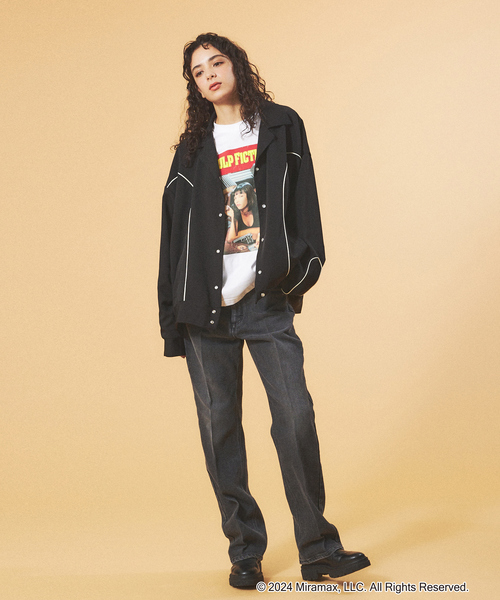 GOOD ROCK SPEED（グッドロックスピード）の「【GOOD ROCK SPEED/グッドロックスピード】PULP FICTION TEE / フォト・ロゴ Tシャツ（Tシャツ/カットソー・メンズ・ブラック系その他2/ブラック系その他/ブラック系その他3/ホワイト・M/L/XL）」の12枚目の写真