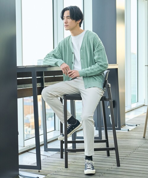 THE SHOP TK （ザ ショップ ティーケー ）の「◆新・プレミアムスキニーパンツ（その他パンツ・メンズ・ブルー系その他/ベージュ/ブラック/オリーブ/ライトグレー/アイボリー・05/04/02/01/03）」の7枚目の写真