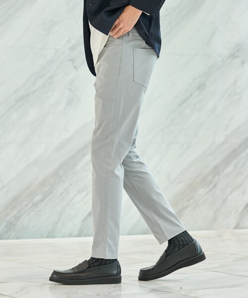 THE SHOP TK （ザ ショップ ティーケー ）の「◆新・プレミアムスキニーパンツ（その他パンツ・メンズ・ブルー系その他/ベージュ/ブラック/オリーブ/ライトグレー/アイボリー・05/04/02/01/03）」の12枚目の写真