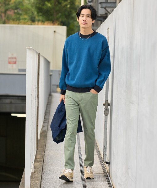 THE SHOP TK （ザ ショップ ティーケー ）の「◆新・プレミアムスキニーパンツ（その他パンツ・メンズ・ブルー系その他/ベージュ/ブラック/オリーブ/ライトグレー/アイボリー・05/04/02/01/03）」の18枚目の写真