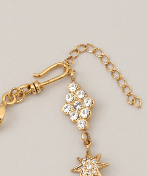 La TOTALITE(ラトータリテ)の「【ADER.bijoux/アデル ビジュー】STAR mix motif necklace(ネックレス・レディース・ゴールド/シルバー・FREE)」の4枚目の写真