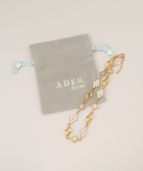 La TOTALITE(ラトータリテ)の「【ADER.bijoux/アデル ビジュー】STAR mix motif necklace(ネックレス・レディース・ゴールド/シルバー・FREE)」の9枚目の写真