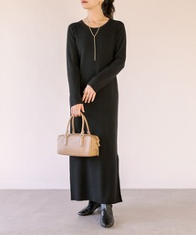 RIVE DROITE | リブニットワンピース(ワンピース)