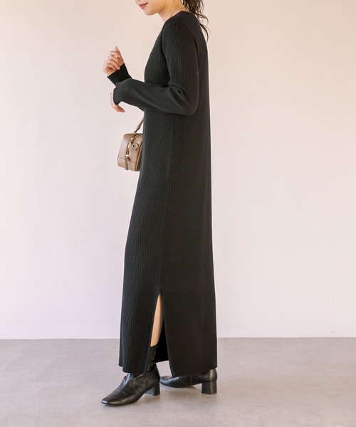 RIVE DROITE（リヴドロワ）の「2サイズ展開/リブニット