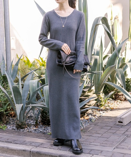 RIVE DROITE（リヴドロワ）の「2サイズ展開/リブニット