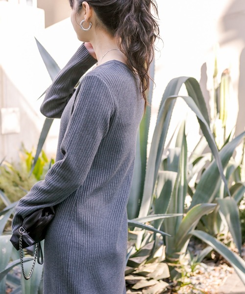 RIVE DROITE（リヴドロワ）の「2サイズ展開/リブニット