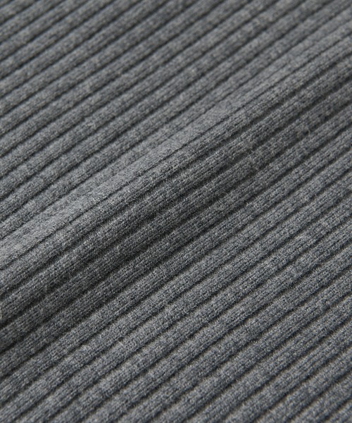 RIVE DROITE（リヴドロワ）の「2サイズ展開/リブニットワンピース（ワンピース・レディース・チャコールグレー/ブラック/アイボリー・38/36）」の22枚目の写真