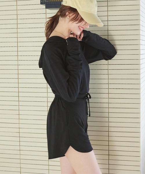 フード付トップスラッシュガードセットアップ（ラッシュガード）｜SEA DRESS（シードレス）