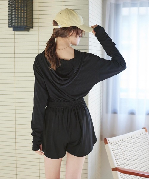 フード付トップスラッシュガードセットアップ（ラッシュガード）｜SEA DRESS（シードレス）