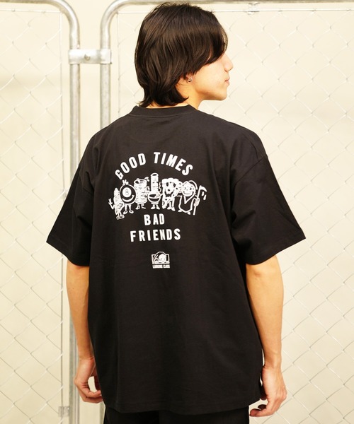 LURKING CLASS（ラーキングクラス）の「【ムラサキスポーツ限定】LURKING CLASS/ラーキングクラス バックプリント オーバーサイズTシャツ ST24STM04（Tシャツ/カットソー・メンズ・ブラック/ホワイト/サンドベージュ・M/L/XL）」の17枚目の写真