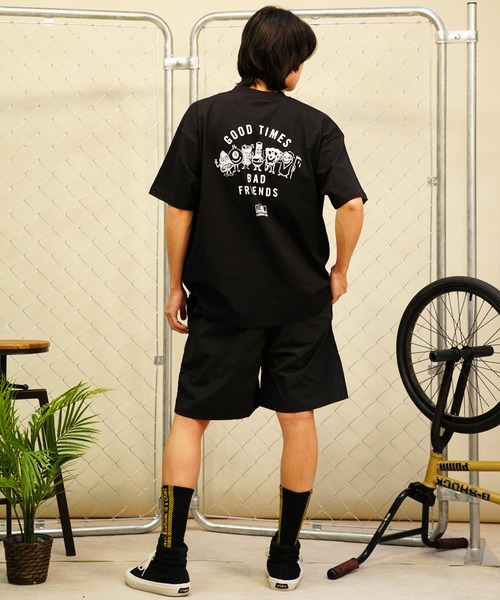 LURKING CLASS（ラーキングクラス）の「【ムラサキスポーツ限定】LURKING CLASS/ラーキングクラス バックプリント オーバーサイズTシャツ ST24STM04（Tシャツ/カットソー・メンズ・ブラック/ホワイト/サンドベージュ・M/L/XL）」の22枚目の写真