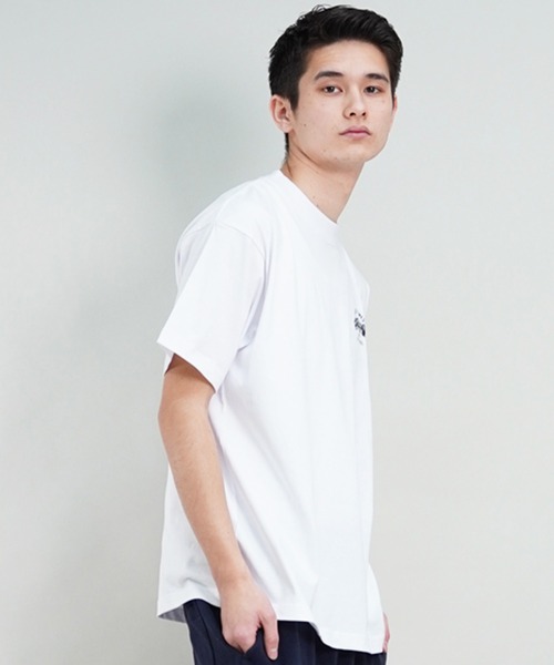 LURKING CLASS（ラーキングクラス）の「【ムラサキスポーツ限定】LURKING CLASS/ラーキングクラス バックプリント オーバーサイズTシャツ ST24STM04（Tシャツ/カットソー・メンズ・ブラック/ホワイト/サンドベージュ・M/L/XL）」の7枚目の写真