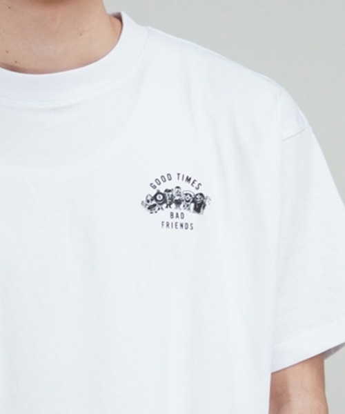 LURKING CLASS（ラーキングクラス）の「【ムラサキスポーツ限定】LURKING CLASS/ラーキングクラス バックプリント オーバーサイズTシャツ ST24STM04（Tシャツ/カットソー・メンズ・ブラック/ホワイト/サンドベージュ・M/L/XL）」の13枚目の写真