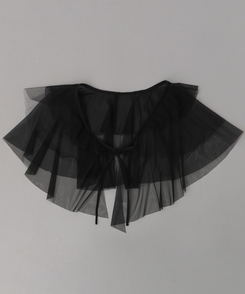 A part by（アパートバイ）の「フリルサッシュ／アソート（付け襟・レディース・ブラック/オフホワイト/アイボリー/ブラック系その他6・FREE）」の9枚目の写真