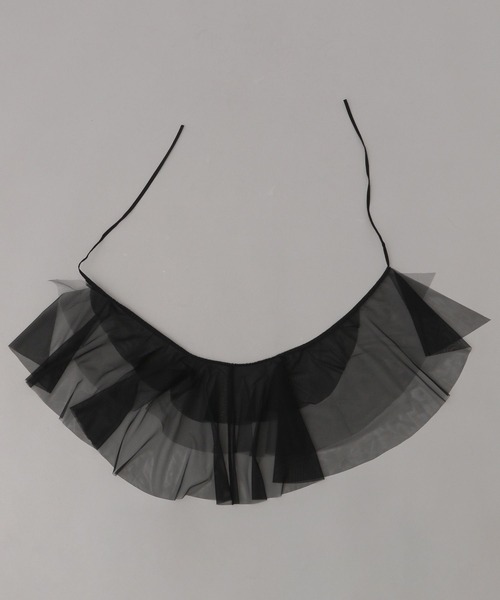 A part by（アパートバイ）の「フリルサッシュ／アソート（付け襟・レディース・ブラック/オフホワイト/アイボリー/ブラック系その他6・FREE）」の16枚目の写真