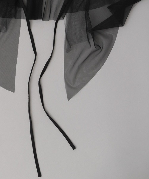 A part by（アパートバイ）の「フリルサッシュ／アソート（付け襟・レディース・ブラック/オフホワイト/アイボリー/ブラック系その他6・FREE）」の20枚目の写真